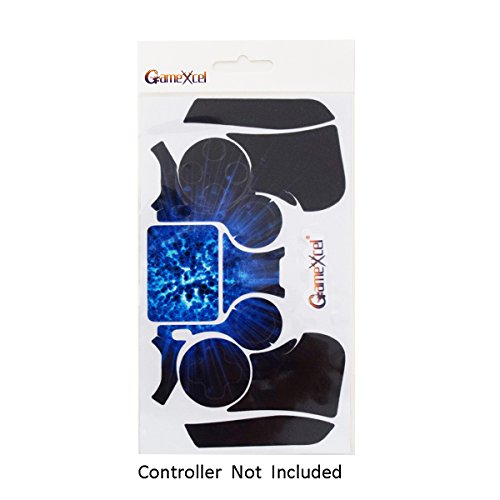 Skins Gamexcel Compatível com PS4 Controller - adesivos compatíveis com PlayStation DualShock 4 - Decalques