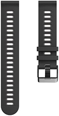 TTUCFA 20 Moldura de pulso Smartwatch Substituição de 22mm para Garmin Venu 2 Plus Silicone Smart