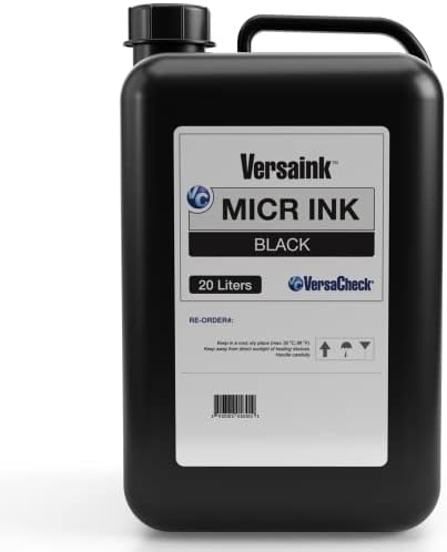 Versaink-nano micm tinta -20.000 ml-tinta magnética para impressoras de verificação e jatos de tinta