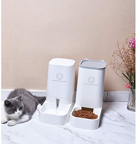 Anyi Dog Water Dispenser Small Dog Bowl Cat Filhotes de alimentação de água Plástico Pet Automático alimentador