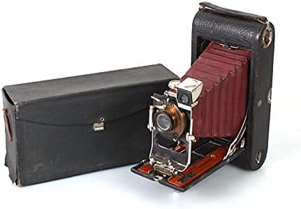 Nenhuma 3a de bolso dobrável Modelo B-2 Bole dobrável Câmera de filme vintage W Case