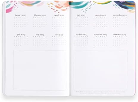 Calendar Petite Planner de 18 meses - - Perfeito para rastrear tarefas mensais de tarefas ou do projeto