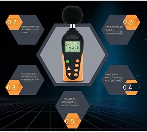 Liujun handheld ruído medidor de ruído detector decibel medidor de ruído testador de ruído de alta precisão o