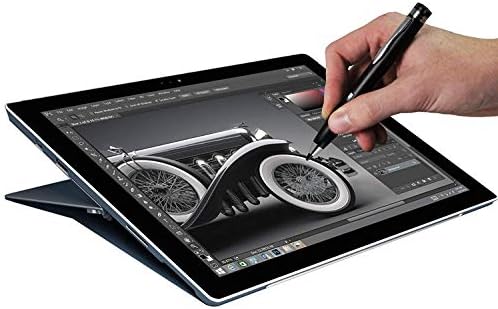 Broonel Black Point Fine Digital Active Stylus Pen compatível com o Lenovo ThinkPad P43s 14 ”