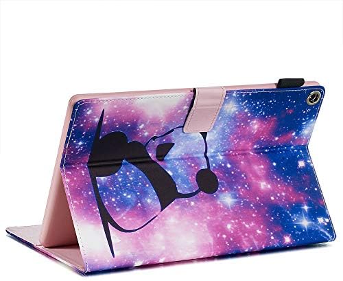Nincyee Flip Case for Fire HD 10 2019/2017, Cat Tiger Butterfly Animals Floral PU CAELO CATER Auto Sleep/Wake