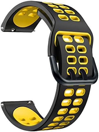 Skm 20 22mm de cinta colorida de banda de vigilância para Garmin Venu Sq Bracelet Silicone Smartwatch