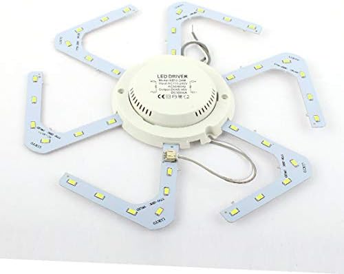NOVO LON0167 AC 110-240V 18W 5730 SMD 36 LED LED Placa de lâmpada de teto da roda da roda de cobre LED (Aс
