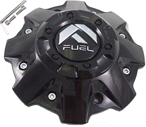 Rodas de combustível Black Wheel Black Center Caps qty 1 1001-81 GB