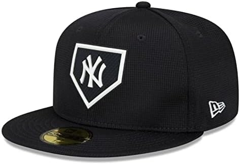 New York Yankees Clubhouse encaixou o chapéu de chapéu de logotipo de silicone - Marinha