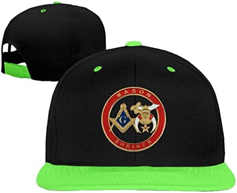Hifenli Shriner Masonic Hip Hop Caps Boys meninos garotos correndo chapéus de beisebol Chapéus