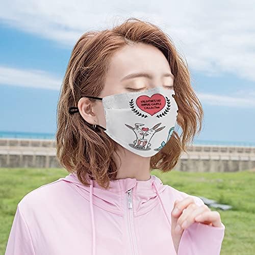 Roupos de segurança reutilizáveis ​​personalizados máscaras de tecido Custommake casais Animais pintando romance