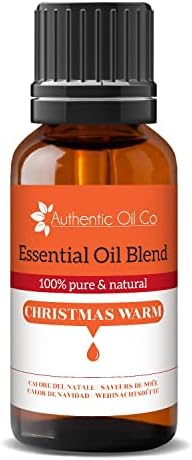 Mistura de óleo essencial quente de Natal - natural, 50ml