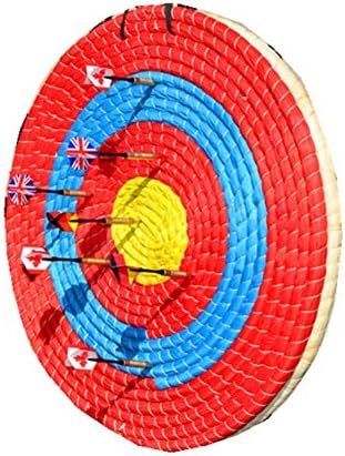 SuperShot Archery Target Straw Single Camada de 50 cm de seta sólida alvo de arco para DART Treinamento