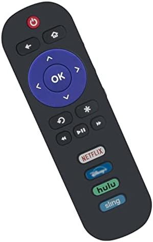 Replacement Remote Control Applicable for TCL Roku TV 65S535 50S535 50S423 32S325 55S423 49S325 55S535