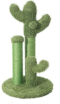 Dhdm Cactus Pet Cat Tree Toy com bola arranhando o condomínio de cogumelos de gatinho de gato de gato