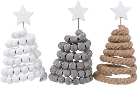 Aboofan 3pcs mini árvores de Natal Decorações de mesa para suprimentos de natal para suprimentos de natal