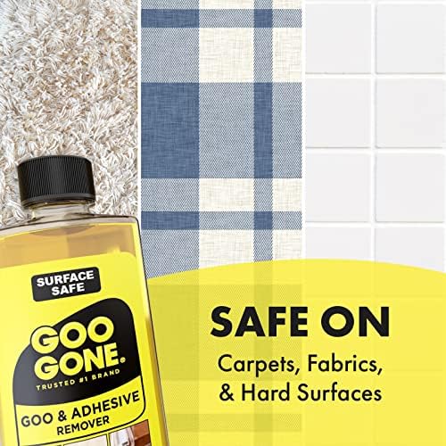 Goo Gone Original - 2 onças - Removedor de adesivo seguro de superfície remove com segurança adesivos