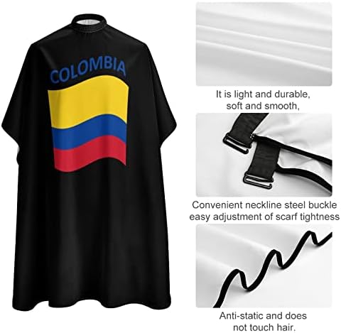 Bandeira da Cabo Cabelo de Cabelo de Cabelo da Colômbia Cabo Impermeável com Cabelo de Capinheiro