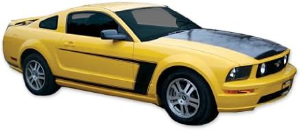 Mustang 2005 2006 2007 2008 2009 69 CHEPTIDO C Side Stripes Decalques e Stripes Kit de listras de cor sólida