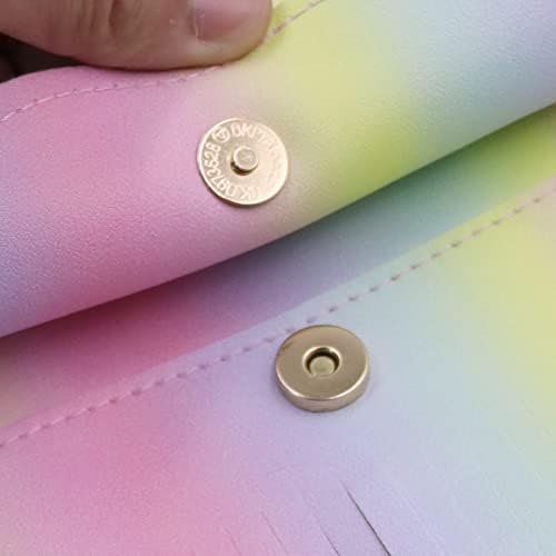 ZGMYC GAT TASSEL BACO DE ombro fofo Rainbow Small Coin Purse Crossbody Bag para crianças meninas