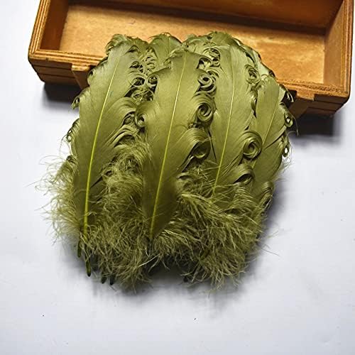 Zamihalaa-20pcs/lote penas de ganso para artesanato plumas penas de faisão 5-7inch/13-18 cm de jóias diy
