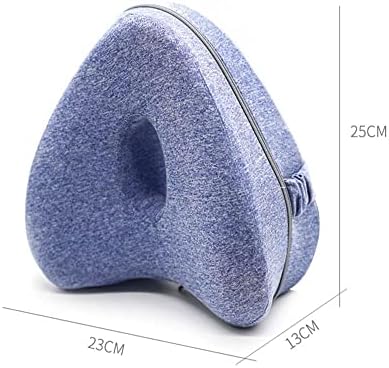 Syftgmz Memória FOAM Pillow para dormir entre pernas almofadas de almofada apoia alívio da cintura para