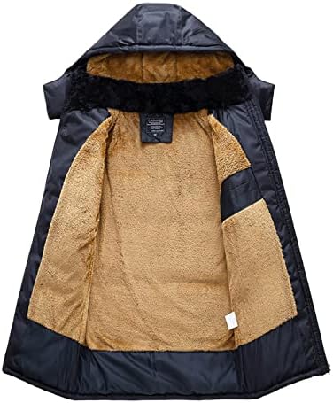 Macho de inverno macio de bolso sólido de bolso de bolso destacável com capuz de manga comprida com zíper jaqueta