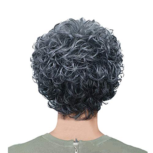 Dbylxmn bangs moda sexy peruca peruca curly peruca cheia de estilo feminino cool feminina curta perucas americanas