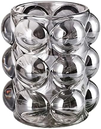 Doubao Multi-Purpose Crystal Glass Pen Dolder Ornamentos de Arte Nórdica Inseada Bola de Maquiagem de Bola de Vento
