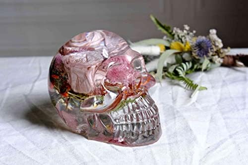 Moldes de silicone para crânio para resina epóxi, 3D Moldes de resina epóxi de crânio de esqueleto extra grande