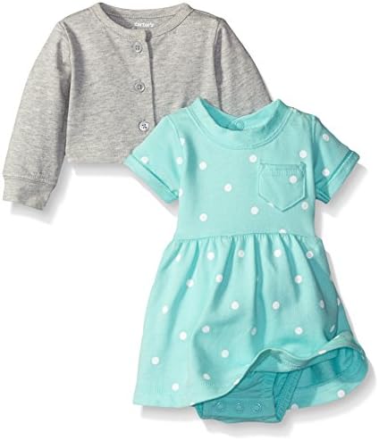 Conjunto de vestido de 2 peças de Baby-Girls de Carter 121G456