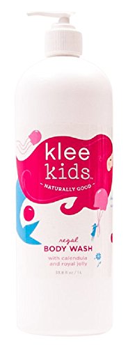 Luna Star Naturals Klee Kids Regal Body Wash com calêndula e geléia real, 8 onças