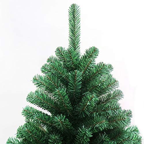 ZPEE Decoração de férias Decoração de Natal Árvores de Natal, Metal PVC Metal Artificial Xmas Tree,