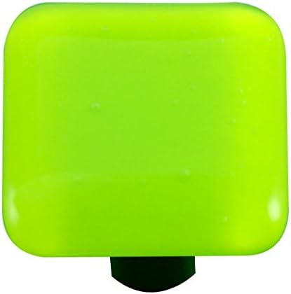 Aquila Art Glass HK1017-KB Coleção de cores sólidas botão, verde de primavera