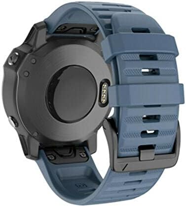 Ilazi 26 20 22mm Silicone Retwan Watch Band Strap for Garmin Fenix ​​7x 6x Watch EasyFit Strap Strap