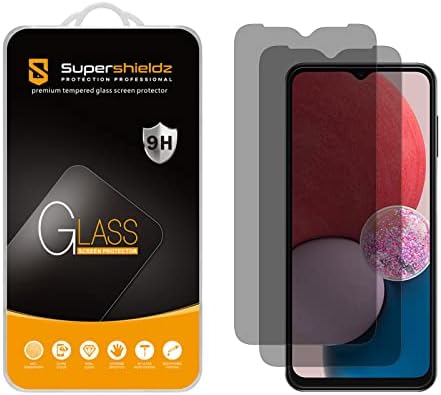 Protetor de tela anti -espião SuperShieldz, projetado para o Samsung Galaxy A14 5G, vidro temperado, anti -arranhão,