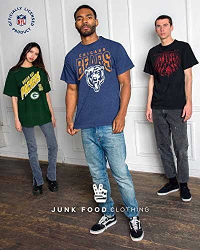 Junk Food Clothing X NFL - Logotipo da equipe clássica - Soler de lã para pullocolador unissex adulto