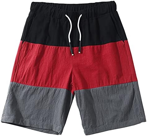 Miashui seersucker shorts masculinos shorts casuais de algodão masculino shorts esportivos shorts