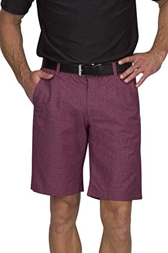 Homens de golfe de ajuste seco 10 na costura - calça de calça casual rápida seca com cintura elástica