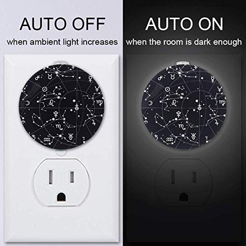 Dusk da Constellation to Dawn Auto On/Off Economing Sensor Lights for Babies