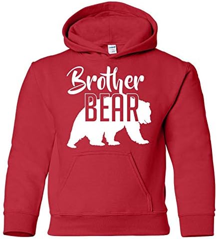 Irmão Bear Hoodie Juventude Crianças Capuz Soft Unisex Sweatshirt