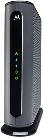 Modem de cabo Motorola MB7621 + AC2600 Smart Wi-Fi Router com faixa estendida | Aprovado para a Comcast