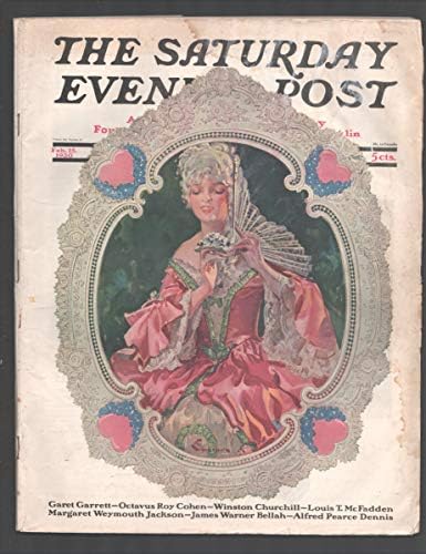 Saturday Evening Post 2/13/1930-Elbert McGran Jackson Cover-Nary Roberts Rinehart-Octavus Roy
