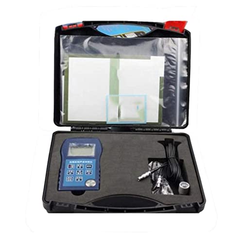 Medidor de medidor de espessura ultrassônica para material como vidro de aço medir faixa de 0,7 a 400 mm