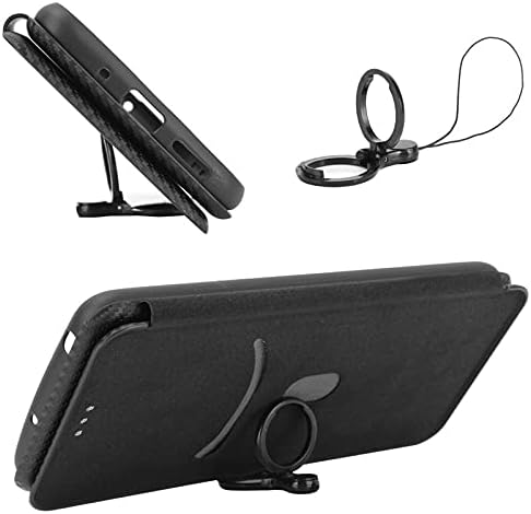 Capas de telefone Xiayan para asus zenfone 9, fibra de carbono de luxo Pu+tpu híbrido case de proteção de choque