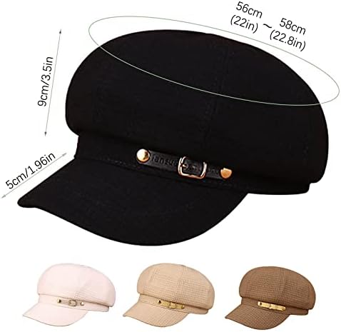 Chapéus de inverno de Keusn Womens UNISSISEX CHAPA DE CLOGOLO VINTAGEM WINTRO CAP CASUAL Vintage mais
