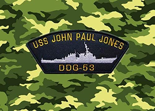 USS John Paul Jones DDG-53 Patch decorativo bordado