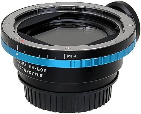 Adaptador de montagem de lentes do acelerador Vizelex e do Fotodiox Pro - Hasselblad V -Mount Lens para