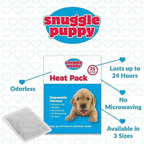 SmartPpetlove Snuggle Puppy - macio tosques tenros água -vasta e um pacote de borracha limite - vem com