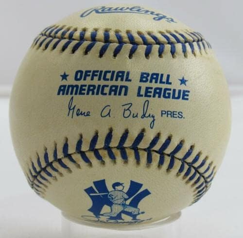 Spaceman Bill Lee assinou autógrafo Autograph Rawlings Joe Dimaggio Baseball B100 II - Bolalls autografados